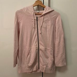 James Perse super soft light pink hoodie sweatshirt size 3